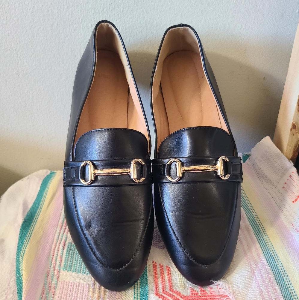 Shein Black Loafers